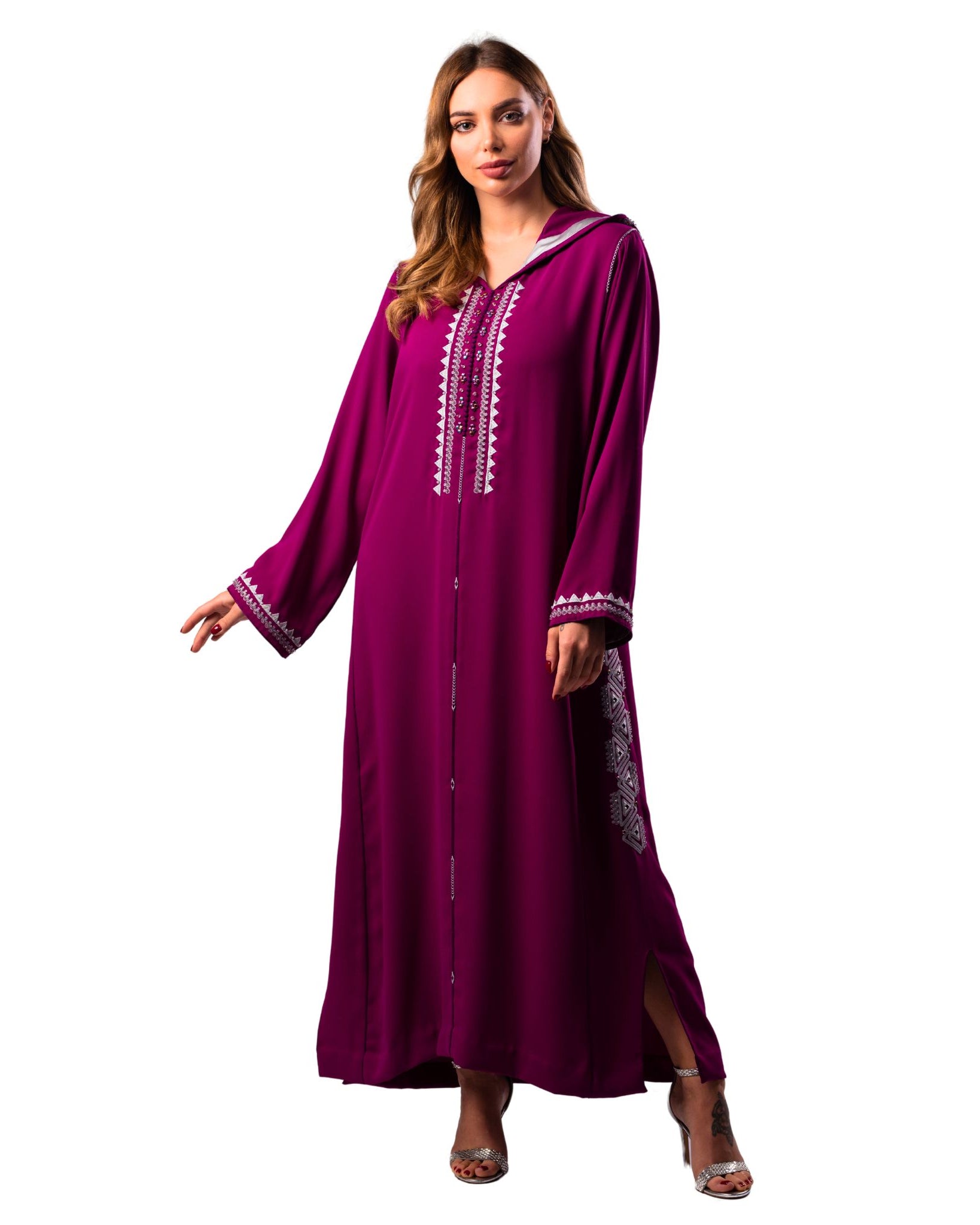 chilaba marroquí mujer