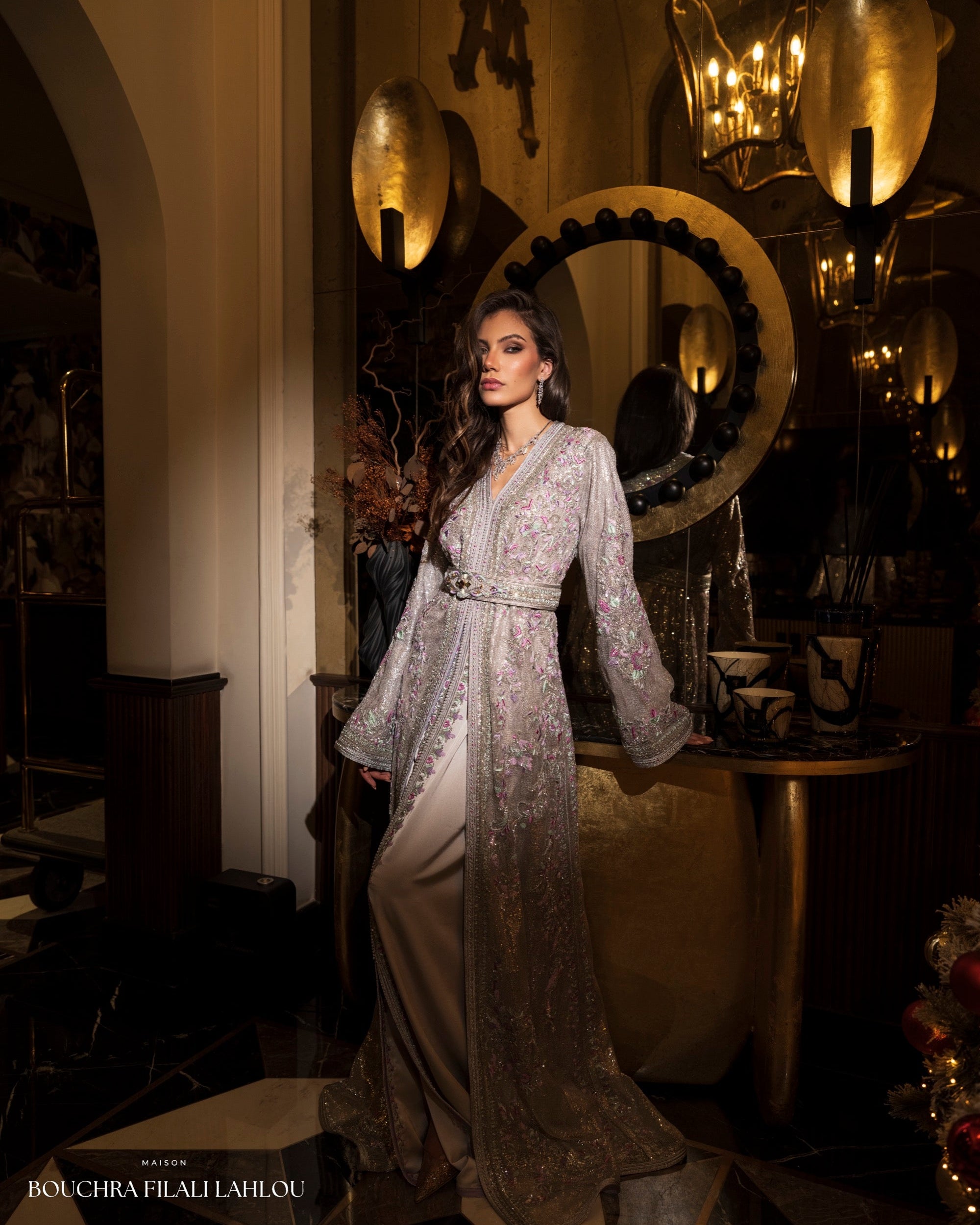 Golden Line - Luxury Moroccan Kaftan Golden Line - Luxury Moroccan Kaftan